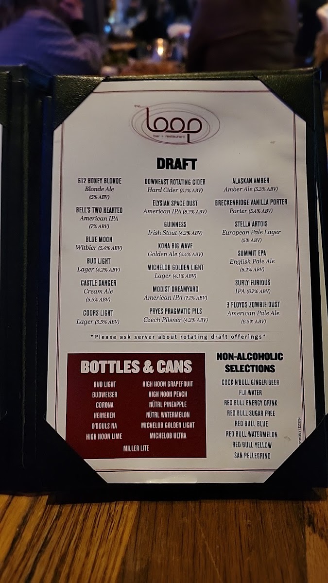 The Loop West End Menu - Image 5